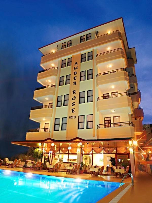 Amber-Rose Apart Hotel Алания Экстерьер фото